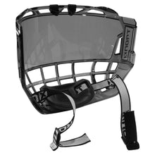 Load image into Gallery viewer, TronX S980 Tinted Smoke Senior Hockey Full Face Shield Visor
