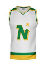 Load image into Gallery viewer, Minnesota North Stars Retro White Alternate Hockey Tank