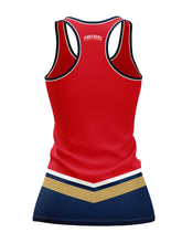 Load image into Gallery viewer, Florida Panthers "Leaping Cat" Alternate Women's Racerback Hockey Tank