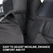 Load image into Gallery viewer, TronX Long Sleeve Youth Hockey Cut-Resistant Neck Guard Protect Base Layer Shirt