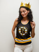 Load image into Gallery viewer, Boston Bruins Women's Racerback Hockey Tank
