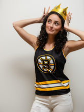Load image into Gallery viewer, Boston Bruins Women's Racerback Hockey Tank