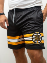 Load image into Gallery viewer, Boston Bruins Mesh Hockey Shorts