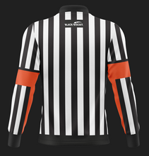 Load image into Gallery viewer, Black Biscuit NHL Style Sublimated Hockey Referee Jersey - NEW
