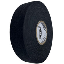 Load image into Gallery viewer, TronX Black Cloth Hockey Tape (3 Pack)
