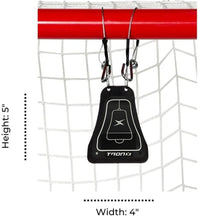 Load image into Gallery viewer, TronX Small Metal Bell Hockey Shooting Targets (2 Pack)