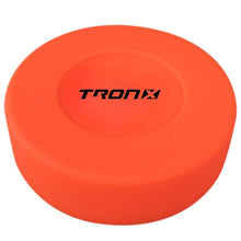 Load image into Gallery viewer, TronX Orange Floor Plastic Hockey Puck