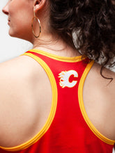 Load image into Gallery viewer, Calgary Flames Women's Racerback Hockey Tank