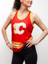Load image into Gallery viewer, Calgary Flames Women's Racerback Hockey Tank