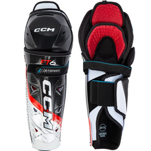 Load image into Gallery viewer, CCM Jetspeed FT6 Senior Hockey Shin Guards