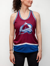 Load image into Gallery viewer, Colorado Avalanche Women's Racerback Hockey Tank