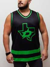 Load image into Gallery viewer, Dallas Stars Blackout Alternate Hockey Tank