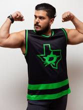 Load image into Gallery viewer, Dallas Stars Blackout Alternate Hockey Tank