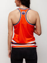 Load image into Gallery viewer, Edmonton Oilers Women's Racerback Hockey Tank