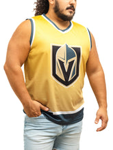 Load image into Gallery viewer, Vegas Golden Knights Championship Gold Ombré Hockey Tank