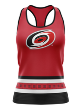 Load image into Gallery viewer, Carolina Hurricanes Women's Racerback Hockey Tank
