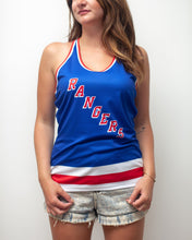 Load image into Gallery viewer, New York Rangers Women's Racerback Hockey Tank