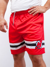 Load image into Gallery viewer, New Jersey Devils Mesh Hockey Shorts
