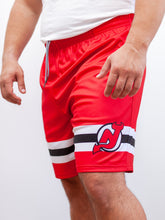 Load image into Gallery viewer, New Jersey Devils Mesh Hockey Shorts