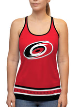 Load image into Gallery viewer, Carolina Hurricanes Women's Racerback Hockey Tank