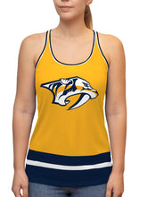 Load image into Gallery viewer, Nashville Predators Women's Racerback Hockey Tank