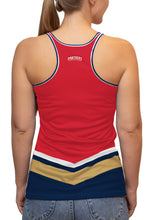 Load image into Gallery viewer, Florida Panthers "Leaping Cat" Alternate Women's Racerback Hockey Tank