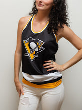 Load image into Gallery viewer, Pittsburgh Penguins Women's Racerback Hockey Tank