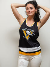 Load image into Gallery viewer, Pittsburgh Penguins Women's Racerback Hockey Tank