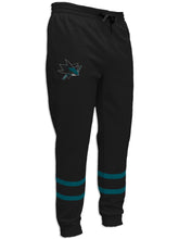 Load image into Gallery viewer, San Jose Sharks Alternate Hockey Jogger Pants