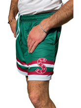 Load image into Gallery viewer, Seattle Metropolitans Hockey Shorts