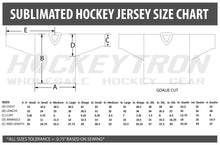 Load image into Gallery viewer, TronX Bulldogs Black Personalized Custom Hockey Jerseys