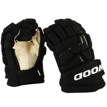 Load image into Gallery viewer, Sherwood Code NHL Team Stock Senior Hockey Gloves - Boston Bruins