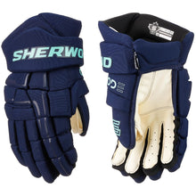 Load image into Gallery viewer, Sherwood Code NHL Team Stock Senior Hockey Gloves - Seattle Kraken