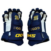 Load image into Gallery viewer, Sherwood Code NHL Team Stock Senior Hockey Gloves - St Louis Blues