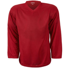 Load image into Gallery viewer, Sherwood SW100 Solid Color Practice Hockey Jerseys - Red