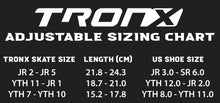 Load image into Gallery viewer, TronX Junior and Youth Adjustable Roller Hockey Skates