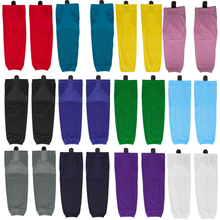 Load image into Gallery viewer, TronX Solid Color Mesh Performance Hockey Socks