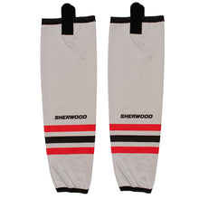 Load image into Gallery viewer, Sherwood SPR350 Chicago Blackhawks NHL Reversible Dry Fit Socks