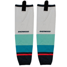 Load image into Gallery viewer, Sherwood SPR350 Seattle Kraken NHL Reversible Dry Fit Socks