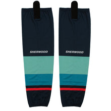 Load image into Gallery viewer, Sherwood SPR350 Seattle Kraken NHL Reversible Dry Fit Socks