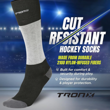Load image into Gallery viewer, TronX Cut Resistant Hockey Skate Socks