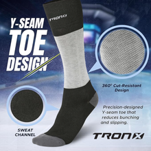 Load image into Gallery viewer, TronX Cut Resistant Hockey Skate Socks