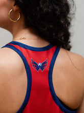 Load image into Gallery viewer, Washington Capitals Women's Racerback Hockey Tank