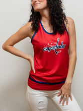 Load image into Gallery viewer, Washington Capitals Women's Racerback Hockey Tank