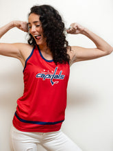 Load image into Gallery viewer, Washington Capitals Women's Racerback Hockey Tank