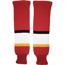 Load image into Gallery viewer, Calgary Flames Knitted Ice Hockey Socks (TronX SK200)