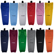 Load image into Gallery viewer, TronX SK100 Dry Fit Mesh Solid Color Hockey Socks