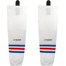 Load image into Gallery viewer, New York Rangers Dry Fit Hockey Socks - TronX SK300 NHL Team