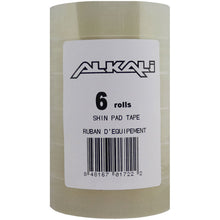 Load image into Gallery viewer, Alkali Clear Shin Poly Hockey Tape 6-Pack
