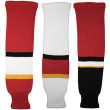 Load image into Gallery viewer, Calgary Flames Knitted Ice Hockey Socks (TronX SK200)